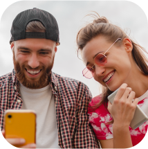 A couple having a private conversation on Mixu